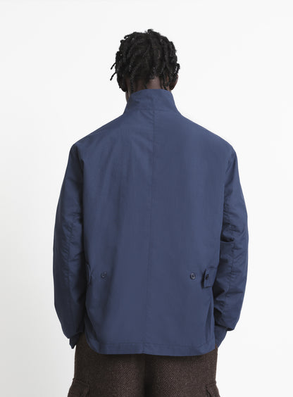 Safari Jacket in Navy Blue Ripstop
