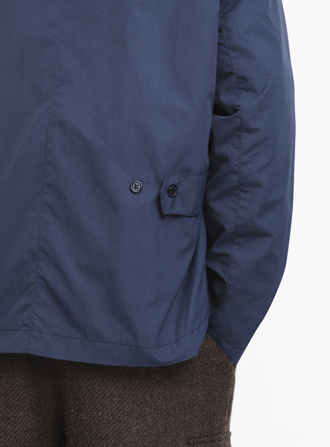 Safari Jacket in Navy Blue Ripstop