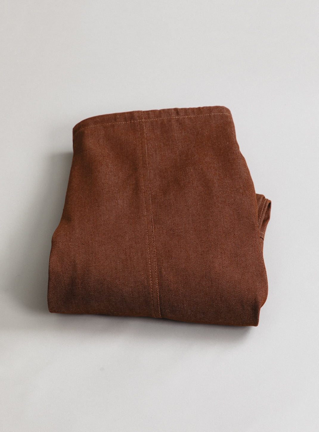 Lines Pants in Tobacco Denim Canvas