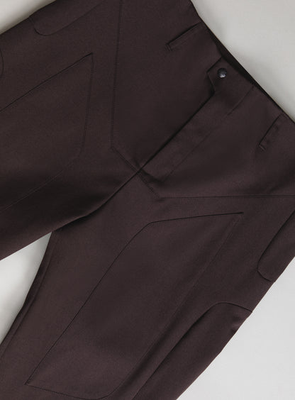 Bionic Pants in Chocolate Grained Nylon