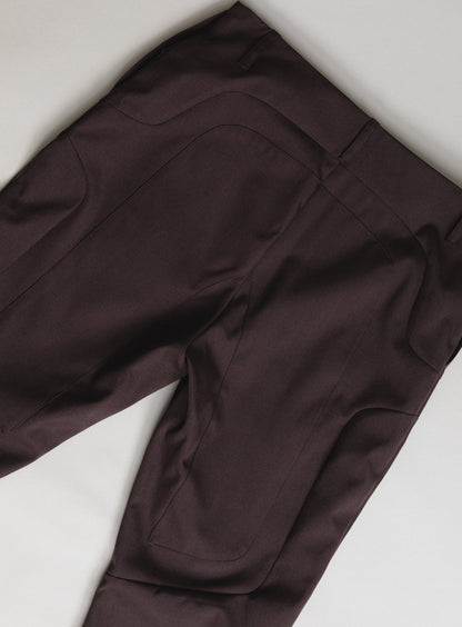 Bionic Pants in Chocolate Grained Nylon