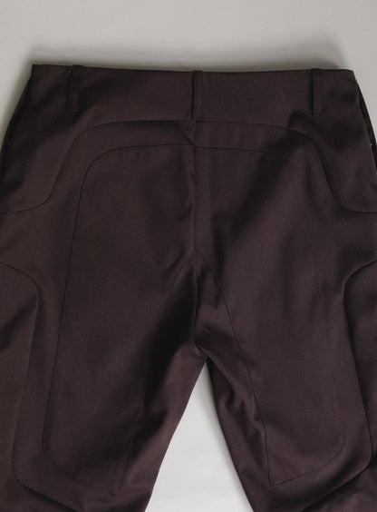Bionic Pants in Chocolate Grained Nylon