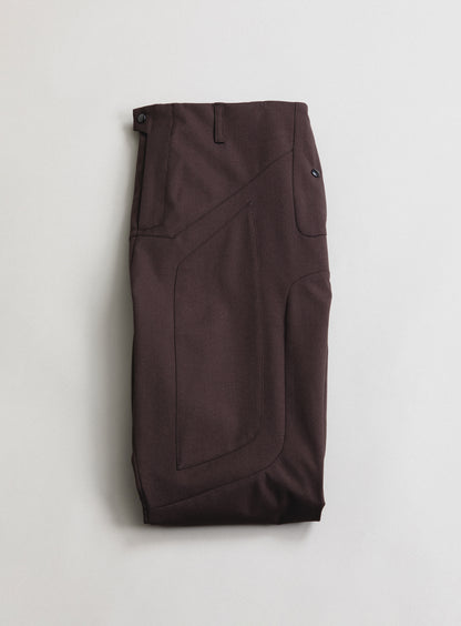 Bionic Pants in Chocolate Grained Nylon