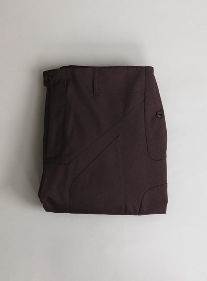 Bionic Pants in Chocolate Grained Nylon