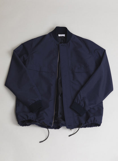 Light Sport Parka in Navy Blue Technical Microfiber