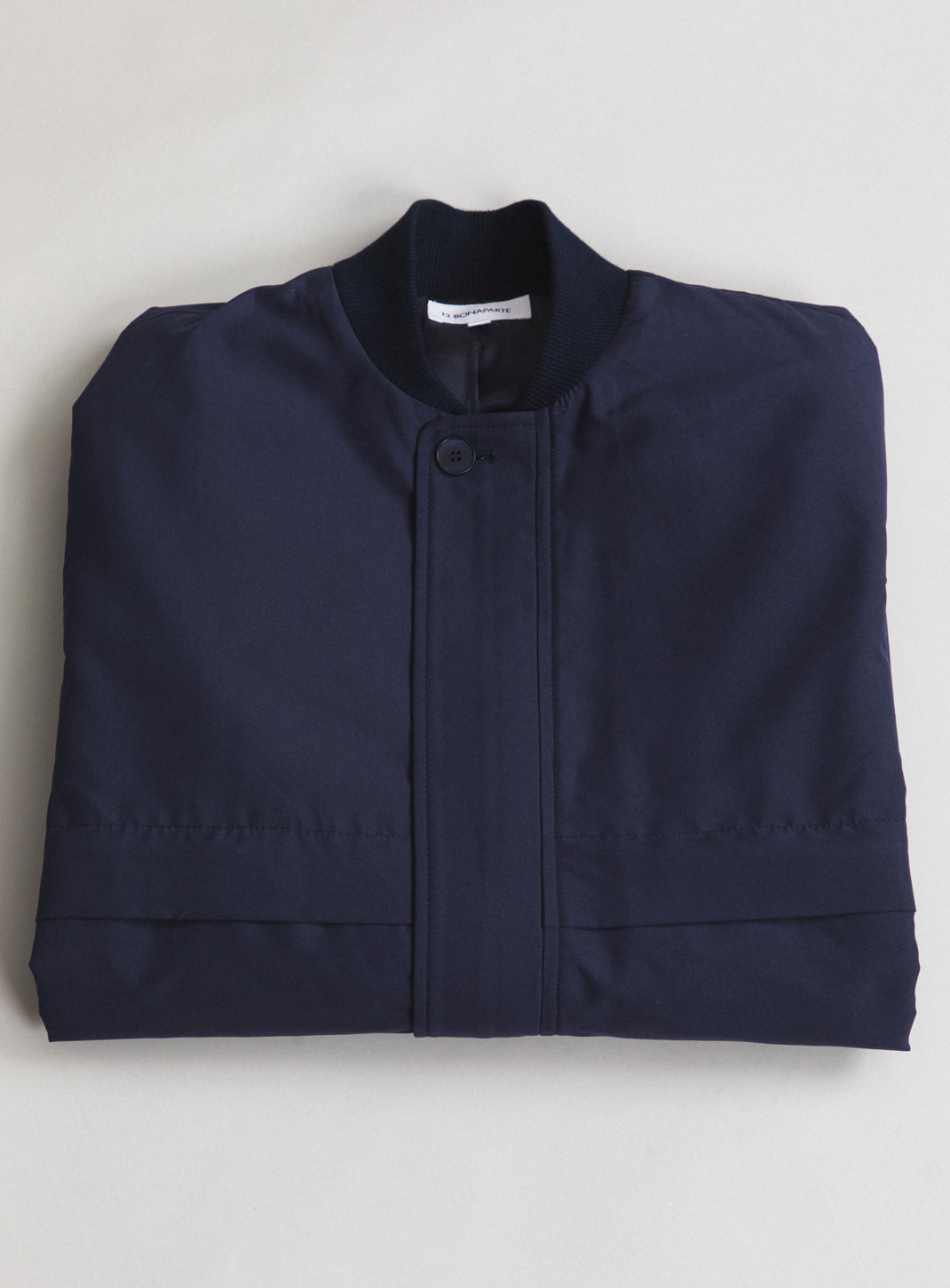Light Sport Parka in Navy Blue Technical Microfiber