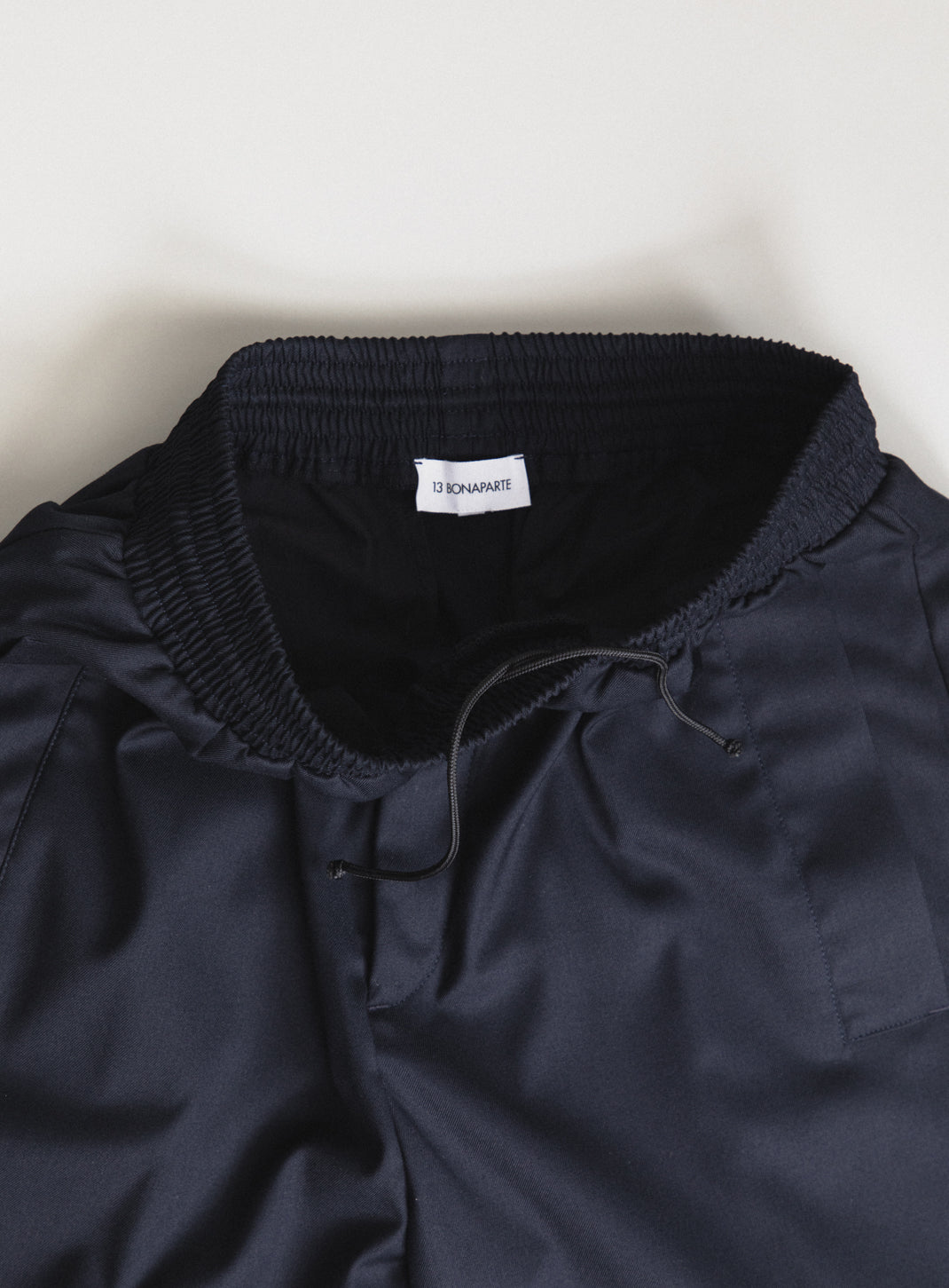 Baggy Pants in Navy Blue Serge
