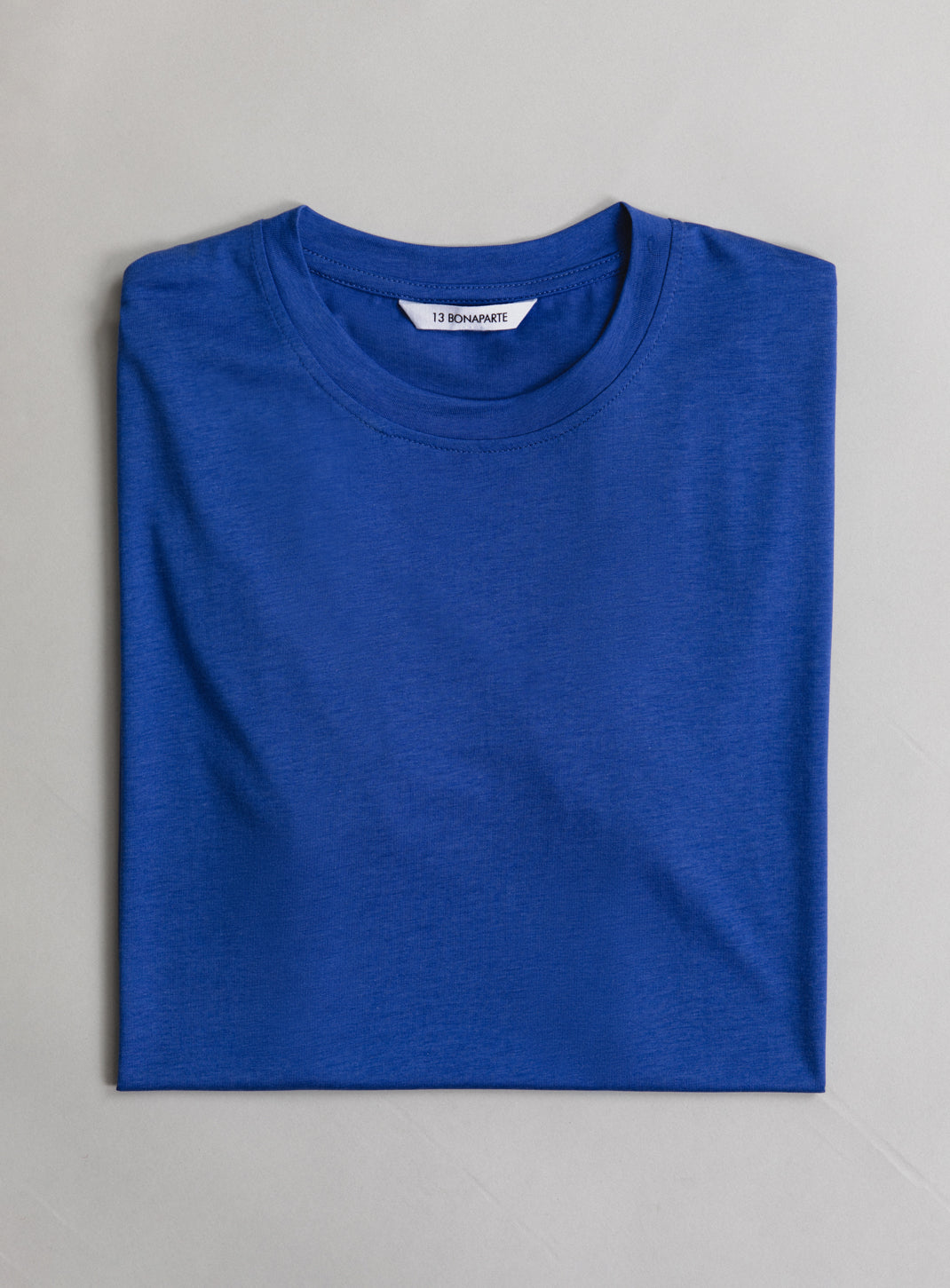 Short Sleeve T-Shirt in Royal Blue Eucalyptus & Cotton