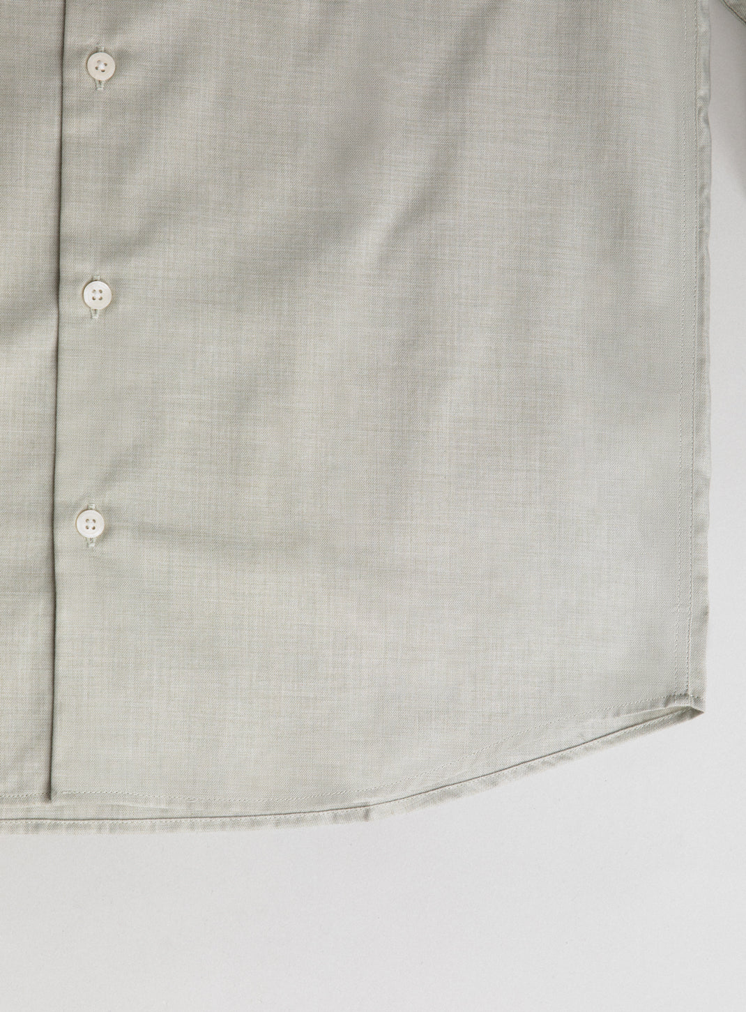 Shirt with Chest Pocket in Almond End-on-End