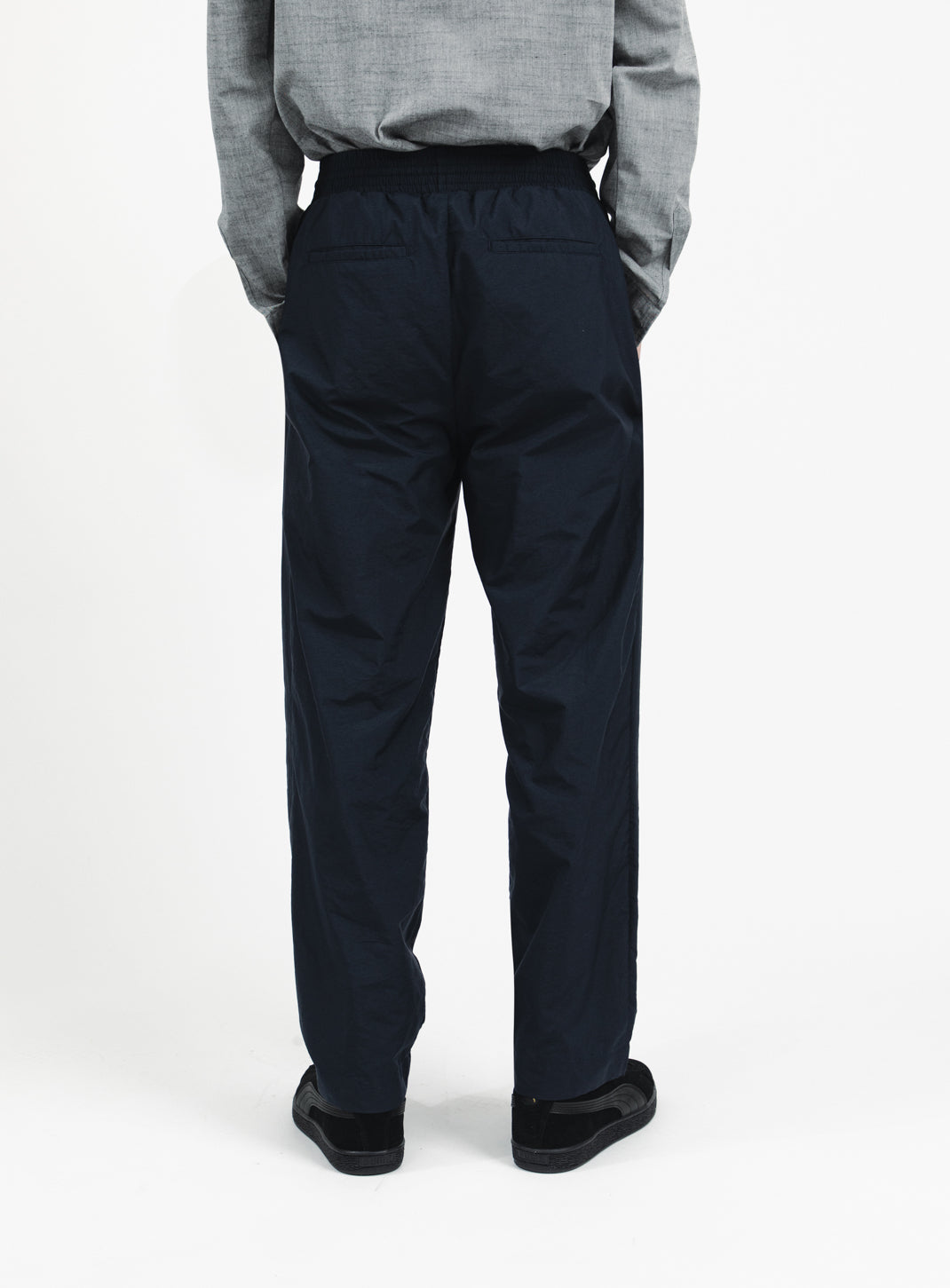 Baggy Pants in Navy Blue Ecocare Microfiber