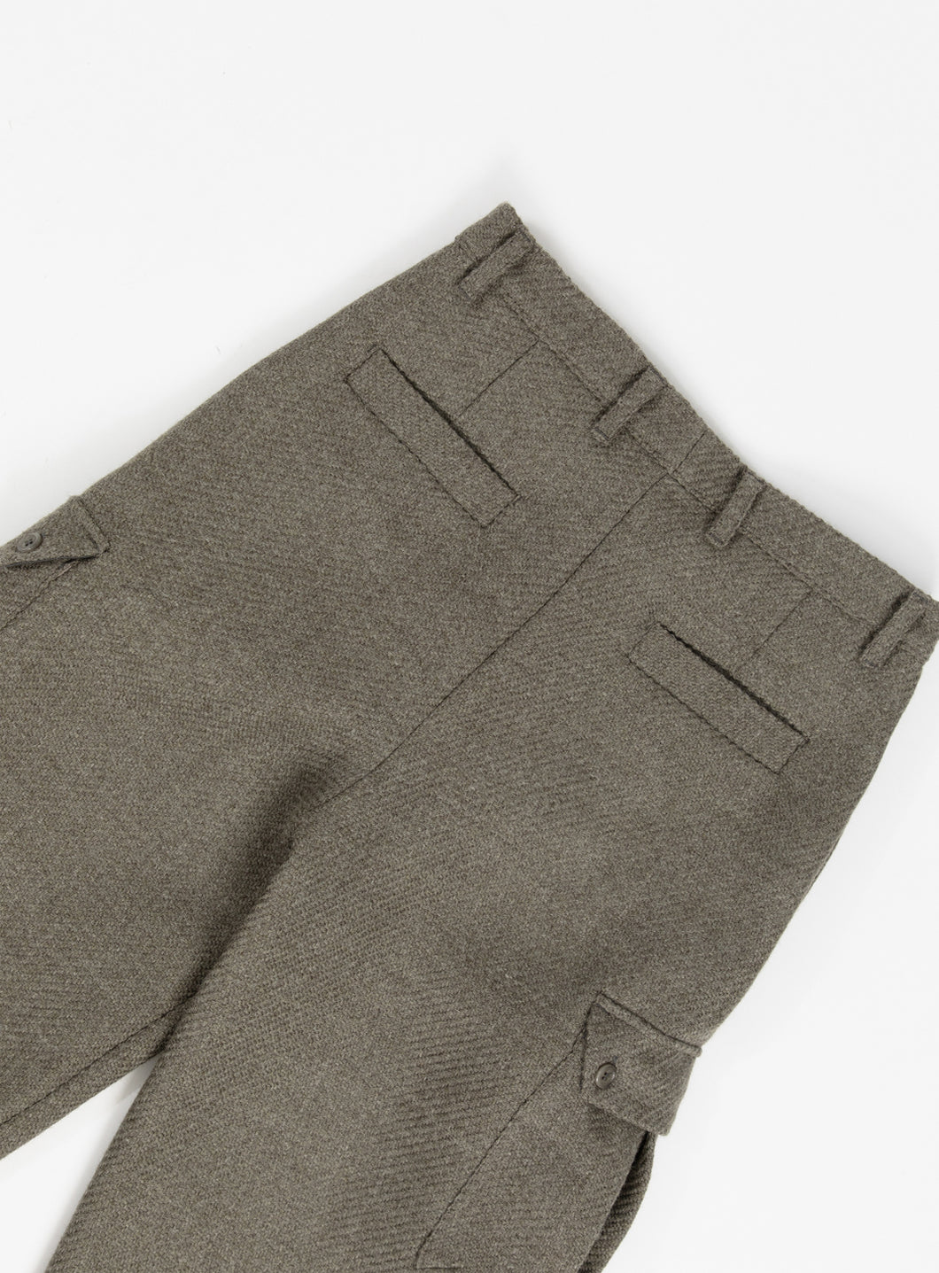 Cargo Pants in Clay Italian Wool