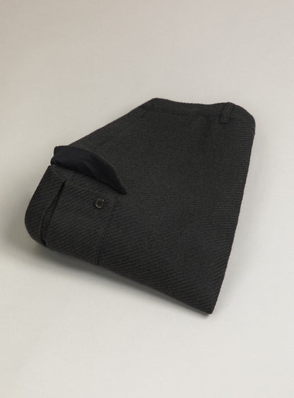 Cargo Pants in Dark Olive 100% Italian Wool