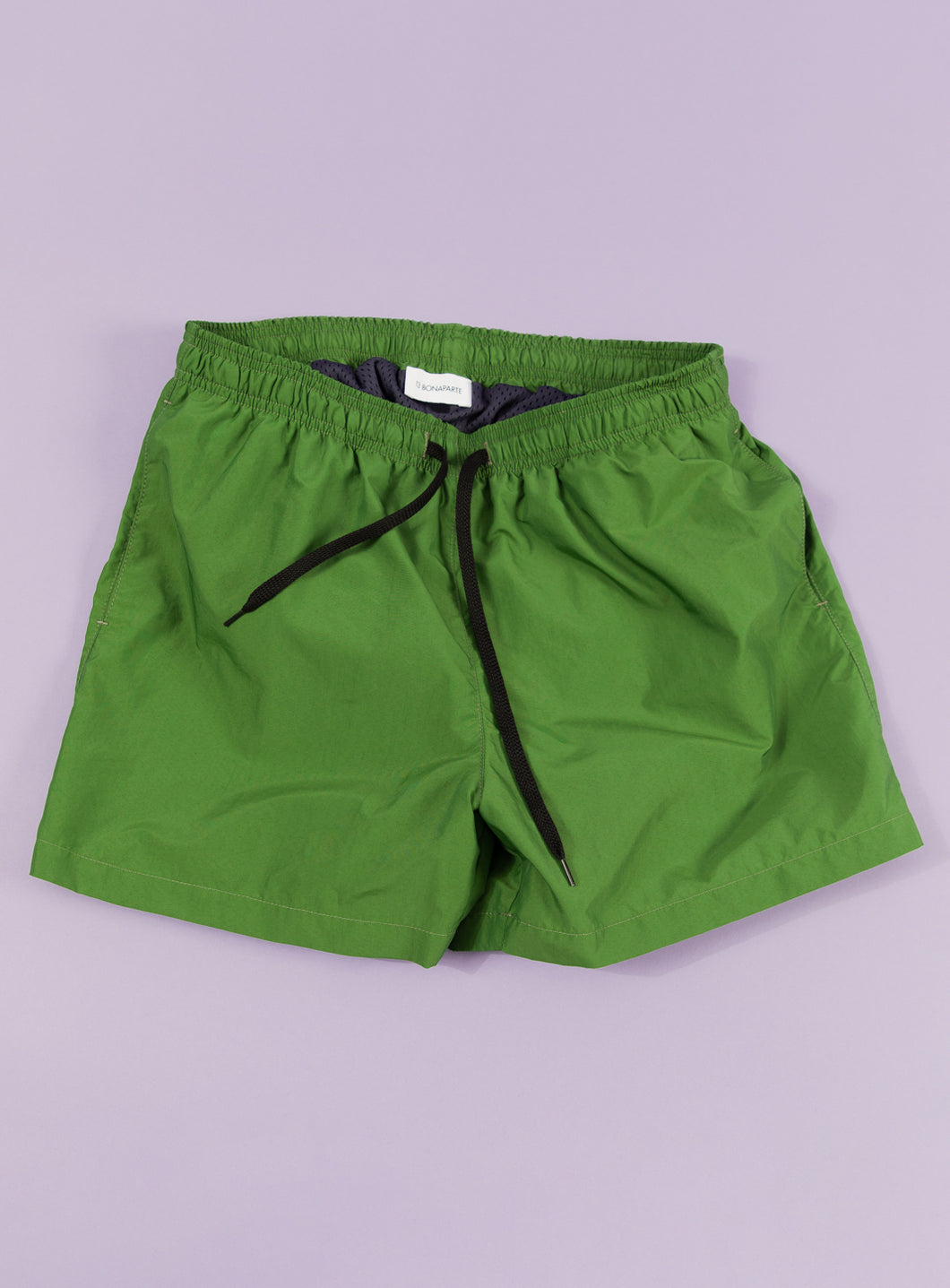 Swim Shorts in Kiwi Green Tactel