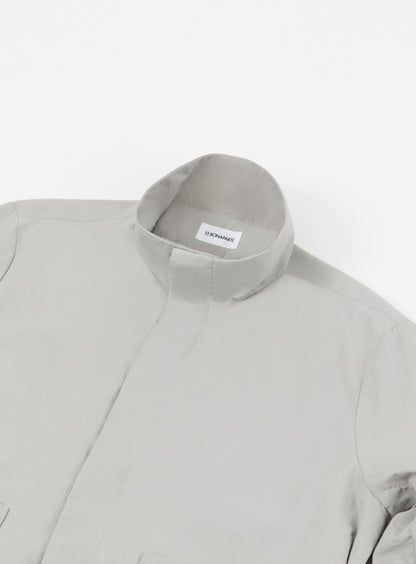 Safari Jacket in Pearl Grey Ripstop