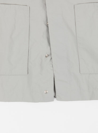 Safari Jacket in Pearl Grey Ripstop