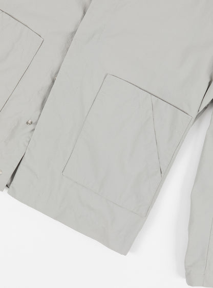 Safari Jacket in Pearl Grey Ripstop