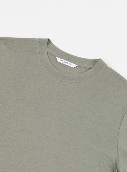 Short Sleeve T-Shirt in Clay Eucalyptus & Cotton