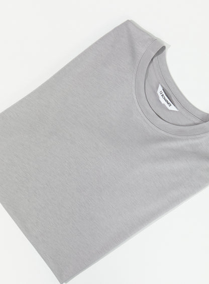 Short Sleeve T-Shirt in Pearl Grey Eucalyptus & Cotton
