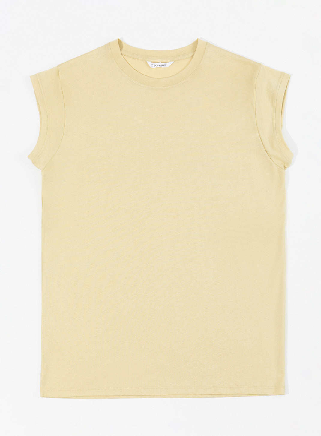 Sleeveless T-Shirt in Ginger Eucalyptus & Cotton
