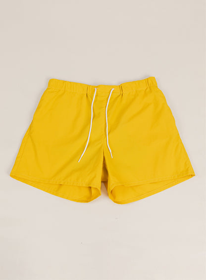 Swim Shorts in Saffron Yellow Ripstop