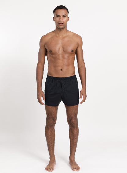 Underwear in Black Eucalyptus & Cotton