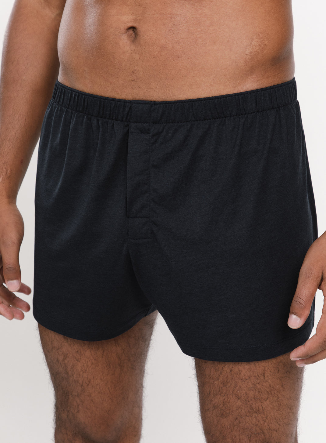Underwear in Black Eucalyptus & Cotton