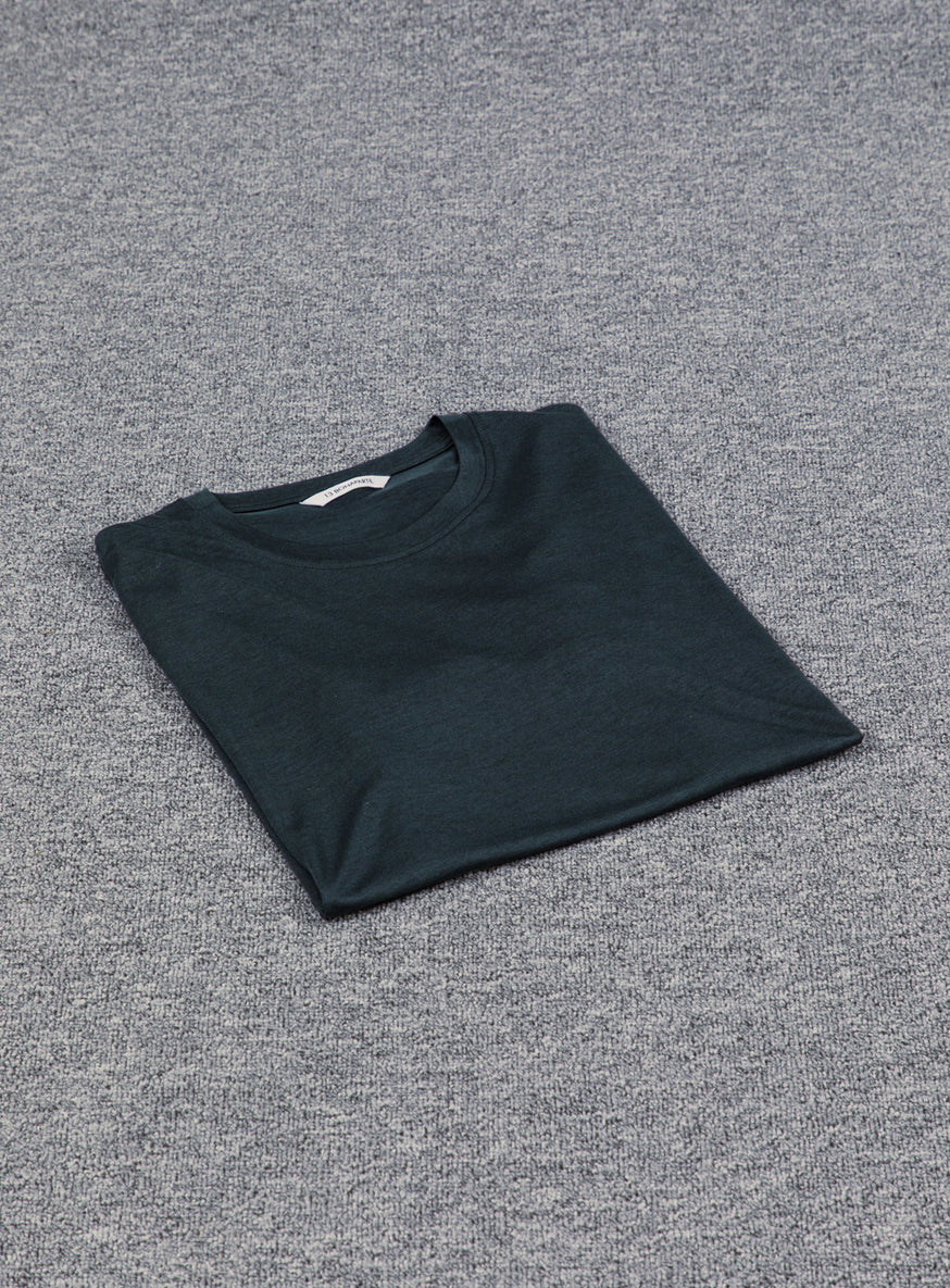 Short Sleeve T-Shirt in Slate Eucalyptus & Cotton