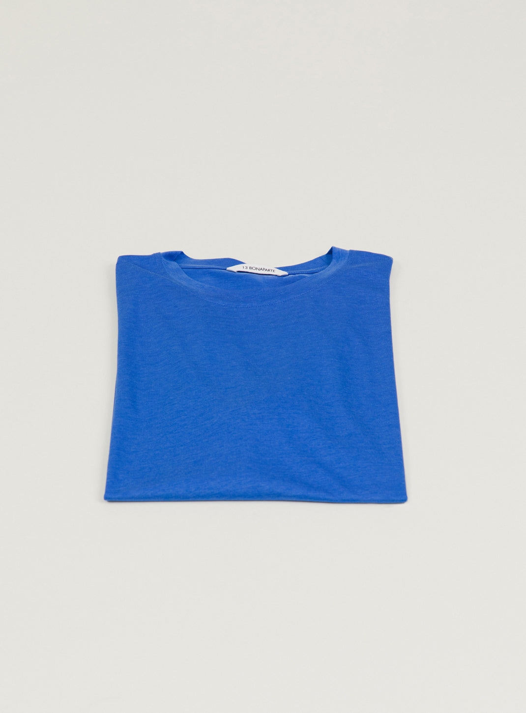 Short Sleeve T-Shirt in Royal Blue Eucalyptus & Cotton