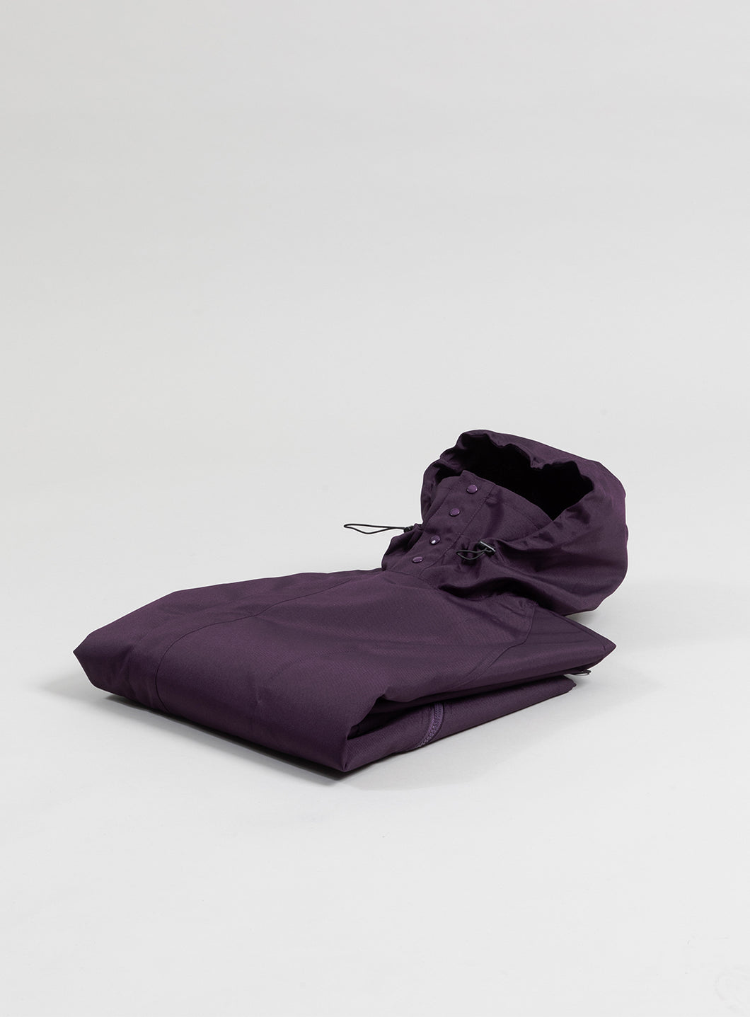 Parachute Parka in Eggplant Grained Nylon