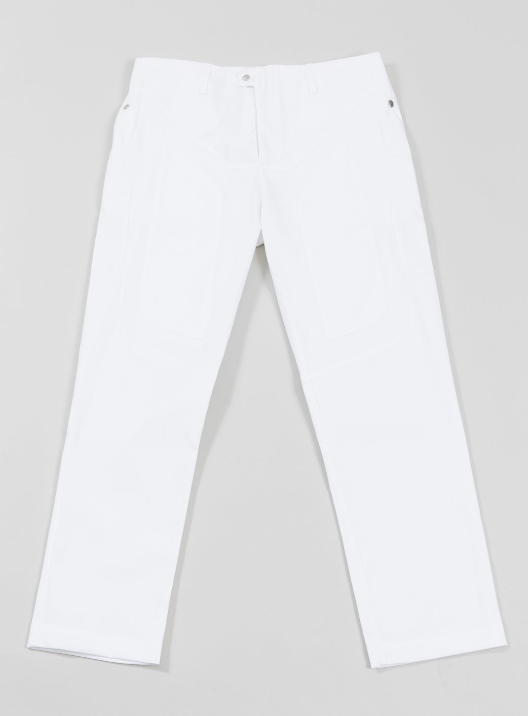 Bionic Pants in White Grained Nylon