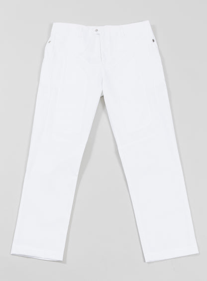 Bionic Pants in White Grained Nylon
