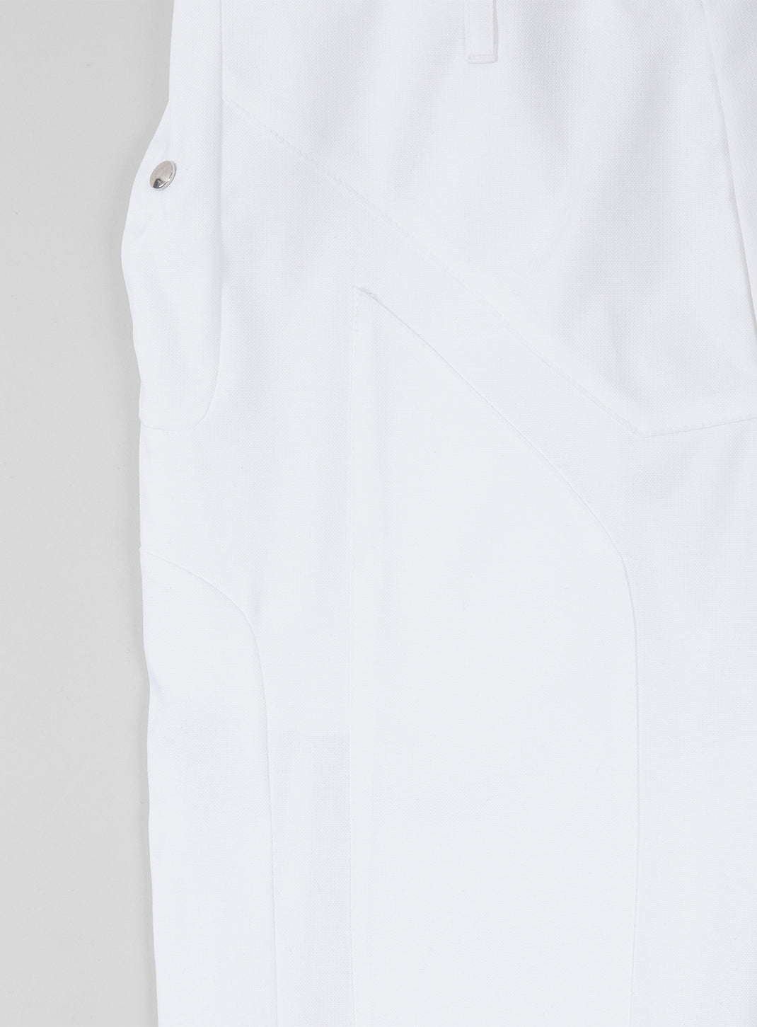 Bionic Pants in White Grained Nylon